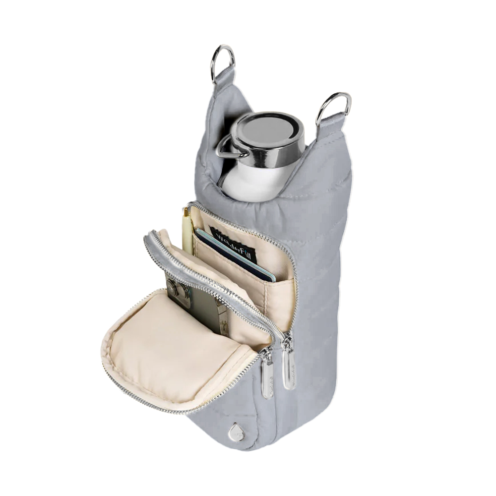 Sky Gray HydroBag® Dark Gray Patterned Strap