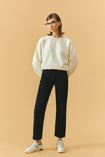 Chelsea High Rise Straight Crop Jeans HJ005 Hey Joanie