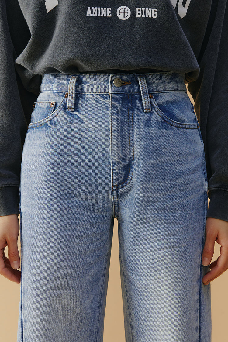 High-Line Curve Ankle Jeans HJ016 Hey Joanie