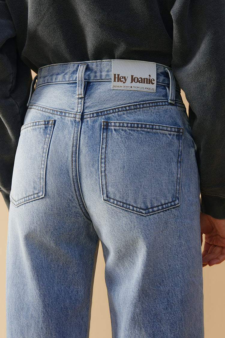 High-Line Curve Ankle Jeans HJ016 Hey Joanie