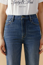 Activity Grrrl High Rise Kick Crop Jeans HJ017 Hey Joanie