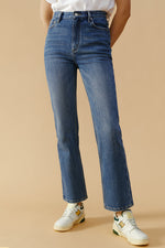 Activity Grrrl High Rise Kick Crop Jeans HJ017 Hey Joanie