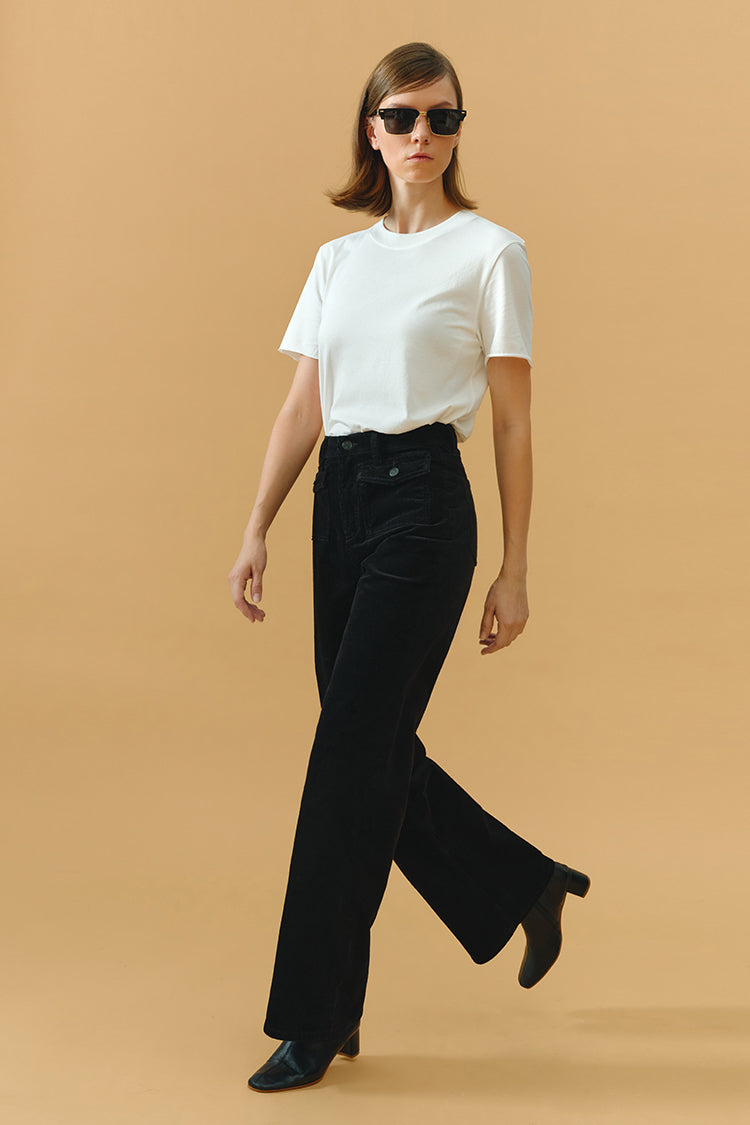 80'S Baggy Corduroy Pants HJ103 Hey Joanie