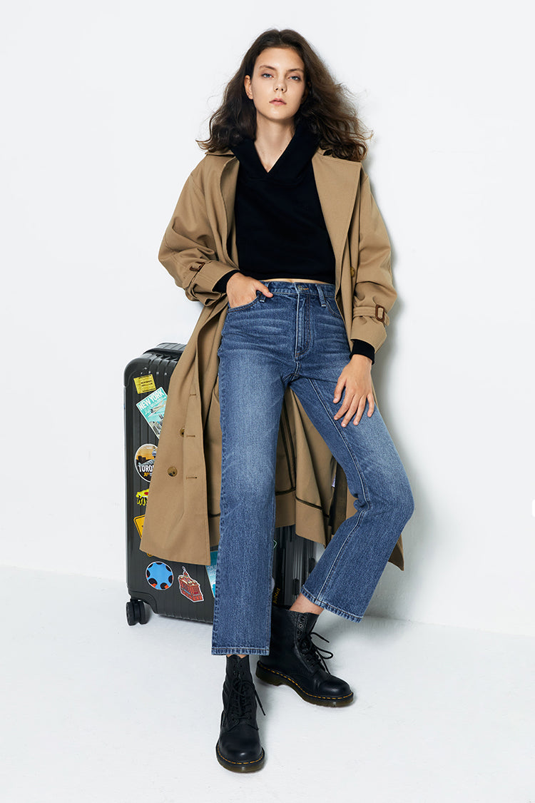 Activity Grrrl High Rise Kick Crop Jeans HJ017 [FINAL SALE] Hey Joanie