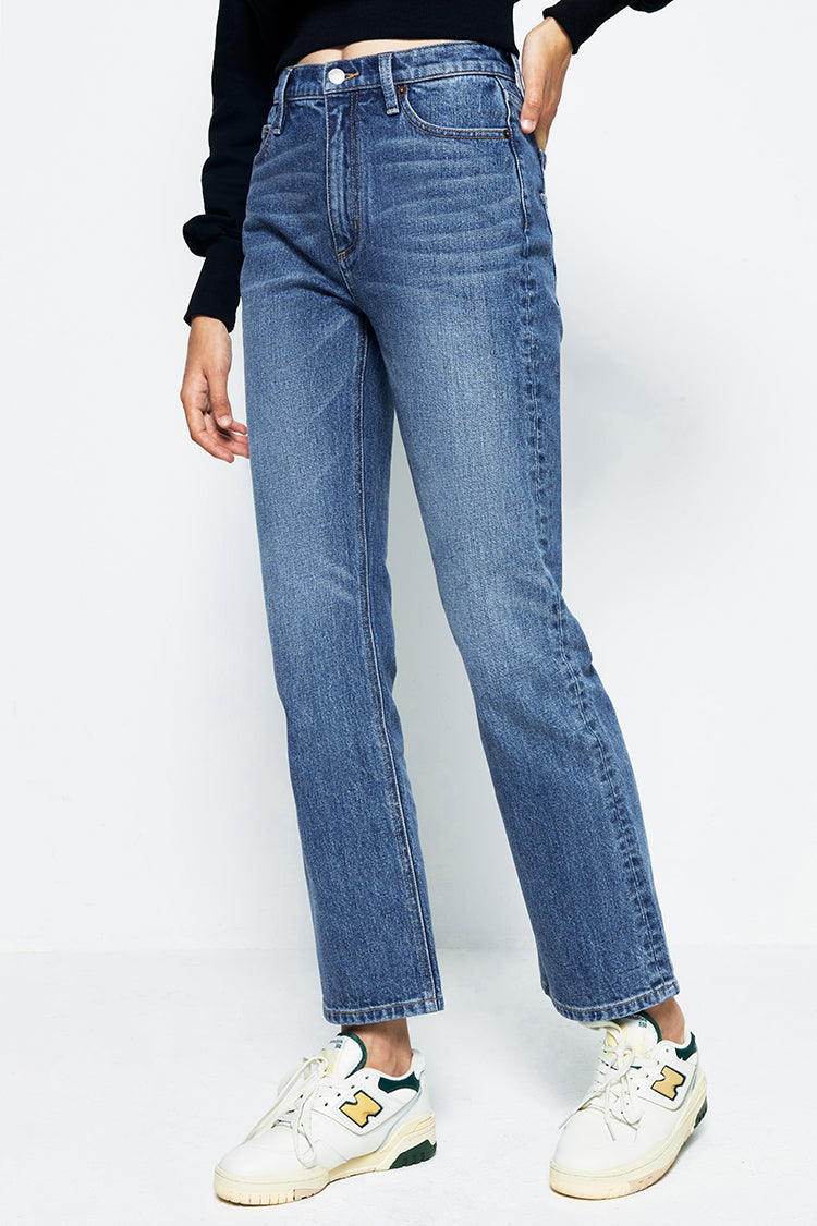 Activity Grrrl High Rise Kick Crop Jeans HJ017 [FINAL SALE] Hey Joanie