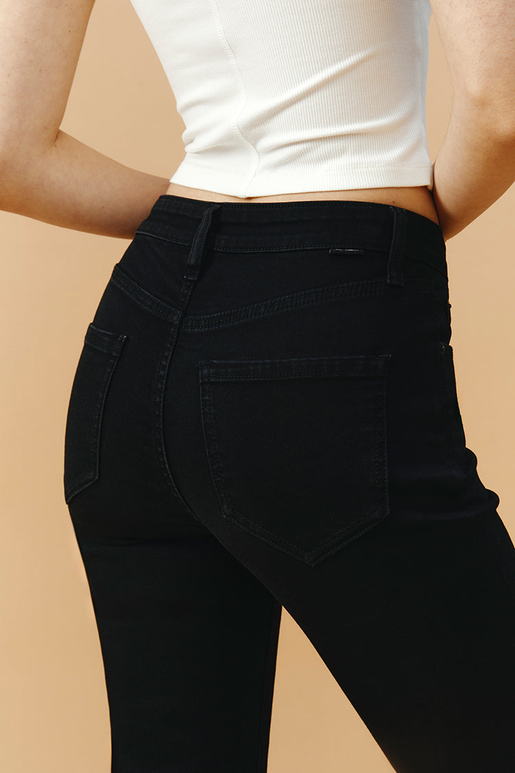 Vintage High Rise Flare LALA Jeans HJ186 Hey Joanie