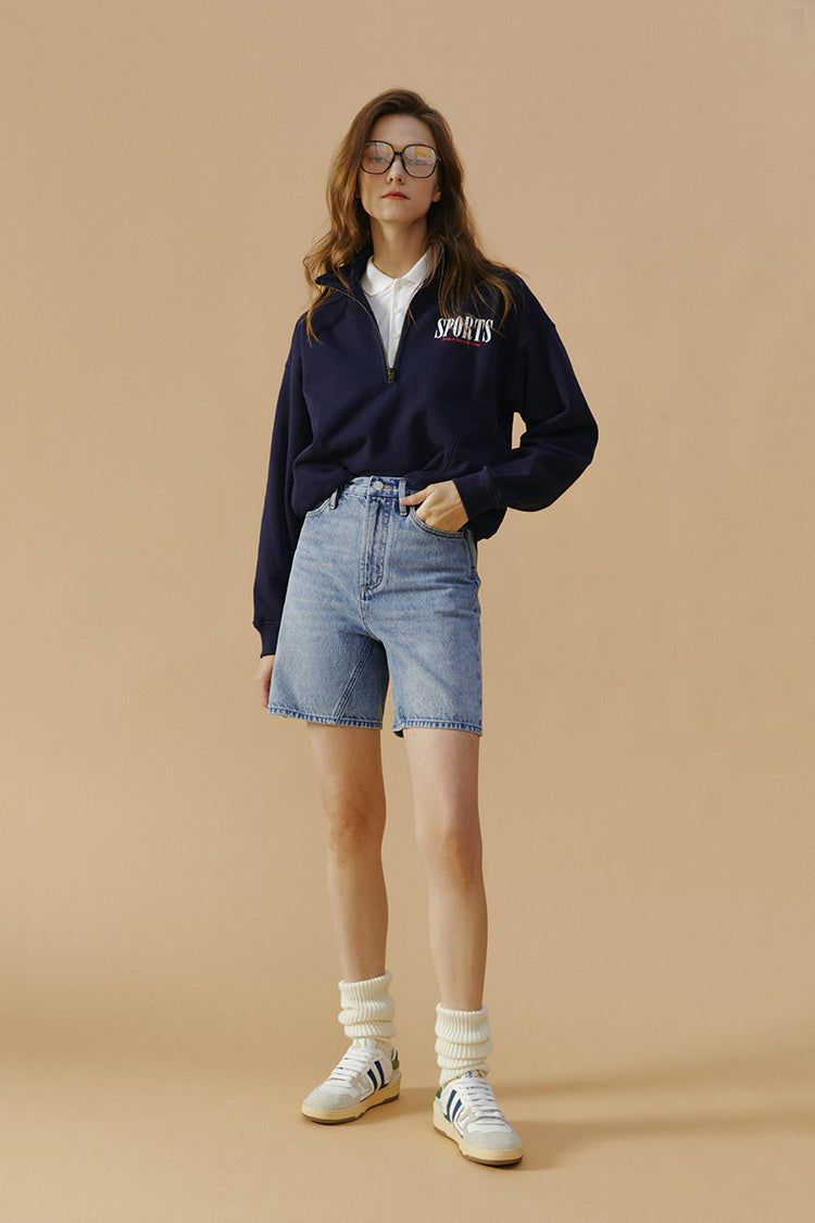 Angeles High Rise Shorts HJ030 Hey Joanie