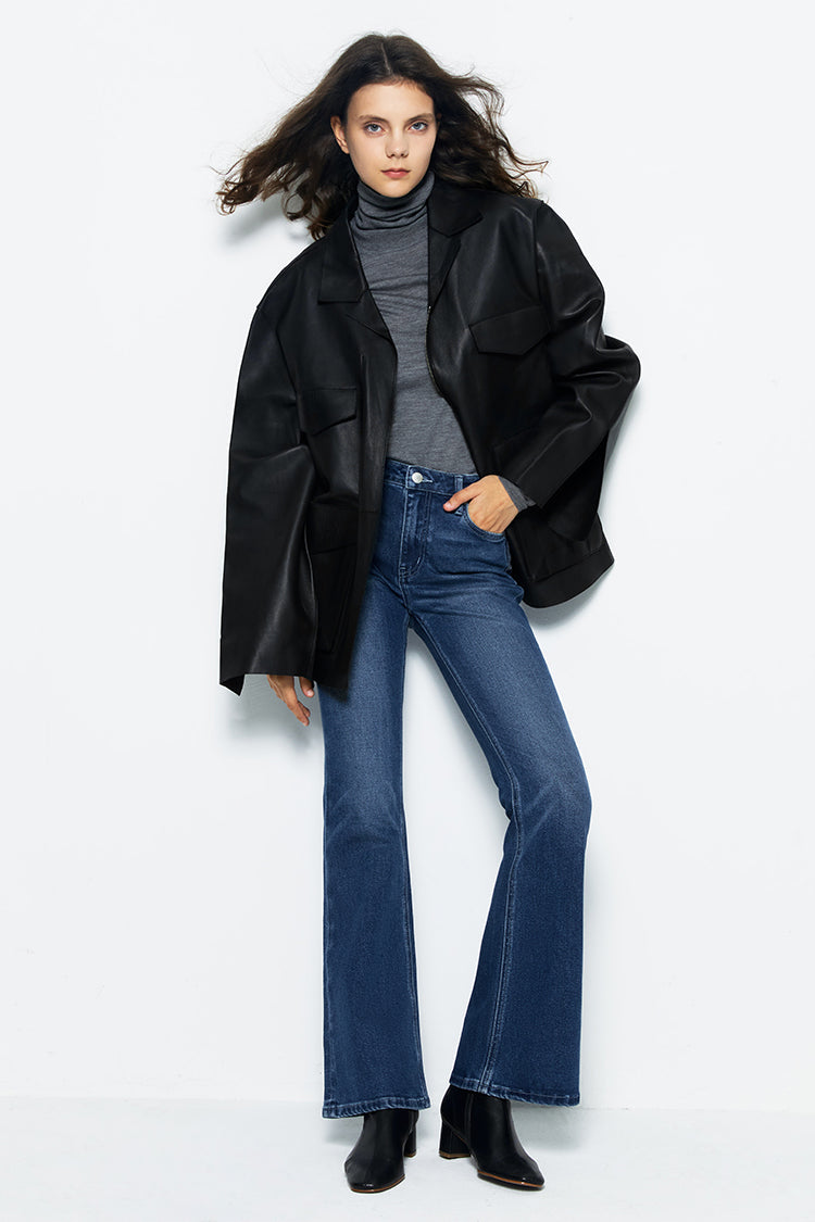 Vintage High Rise Flare LALA Jeans HJ186 Hey Joanie