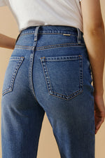 Chelsea High Rise Straight Crop Jeans HJ005 Hey Joanie