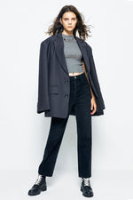 Manhattan High Rise Straight Ankle Jeans HJ160 Hey Joanie