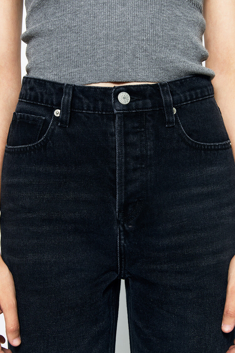 Manhattan High Rise Straight Ankle Jeans HJ160 Hey Joanie