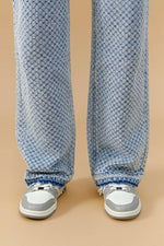 Coney Island Whitefish Tweed Wide Jeans HJ007 [FINAL SALE] Hey Joanie