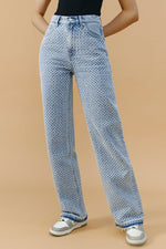 Coney Island Whitefish Tweed Wide Jeans HJ007 [FINAL SALE] Hey Joanie