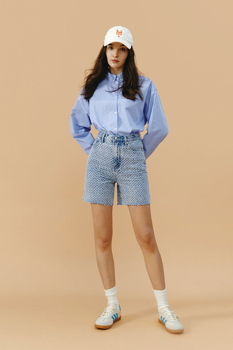 Venice Tweed High Rise Shorts HJ803 [FINAL SALE] Hey Joanie