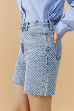 Venice Tweed High Rise Shorts HJ803 [FINAL SALE] Hey Joanie