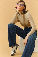 Coney Island Whitefish High Rise Wide Jeans HJ007 Hey Joanie