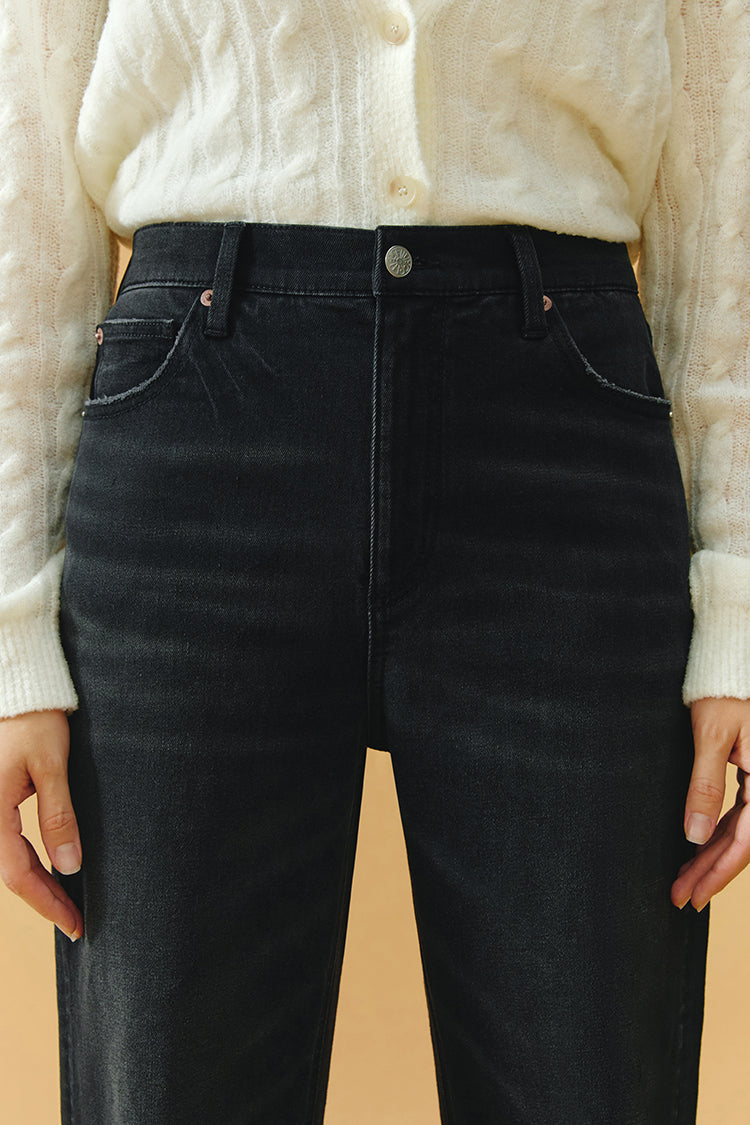 Angeles High Rise Baggy Jeans HJ103 Hey Joanie