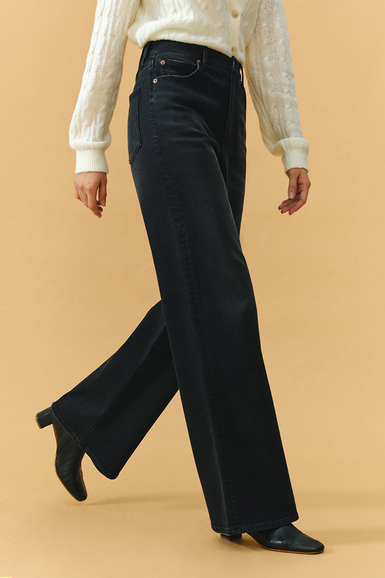 Angeles High Rise Baggy Jeans HJ103 Hey Joanie