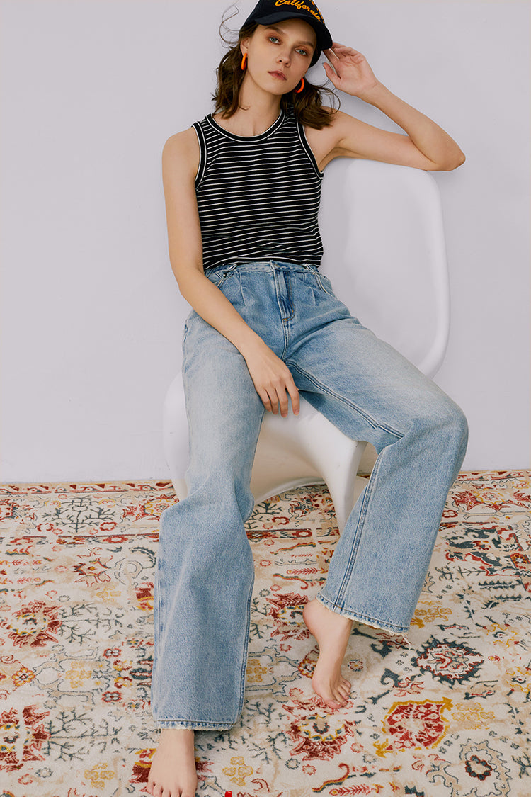 Fun City Wide Jeans HJ105 Hey Joanie