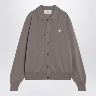 Ami De Coeur Ash-coloured Cardigan - By Baano