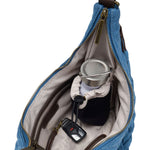 Denim Half Moon HydroHobo® Bag- bottle included
