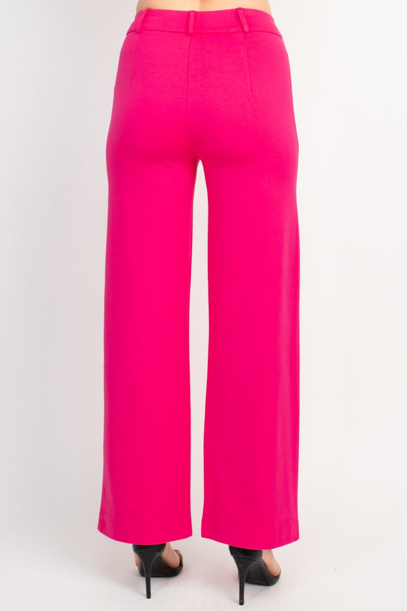 Hope & Harlow Rayon Wide Leg Pants - Glamourous Grace