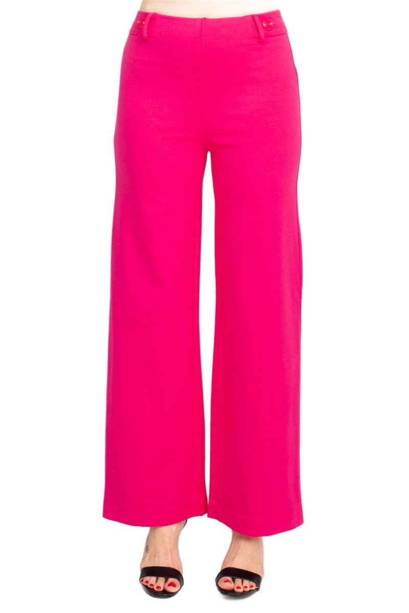 Hope & Harlow Rayon Wide Leg Pants - Glamourous Grace