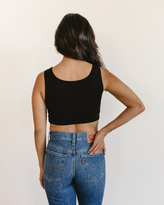 Classic Wide Strap Tank Halftee - By Baano