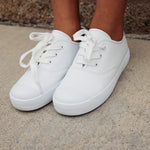 Hadley Girls Lace-Up Shoes