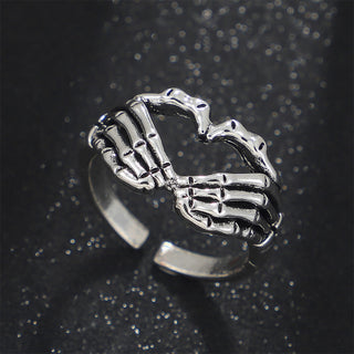 HAND HEART RING (ADJUSTABLE)