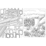 Harry Potter: Travels Through the Wizarding World Coloring Book