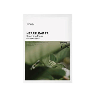 ANUA Heartleaf 77% Soothing Sheet Mask - By Baano