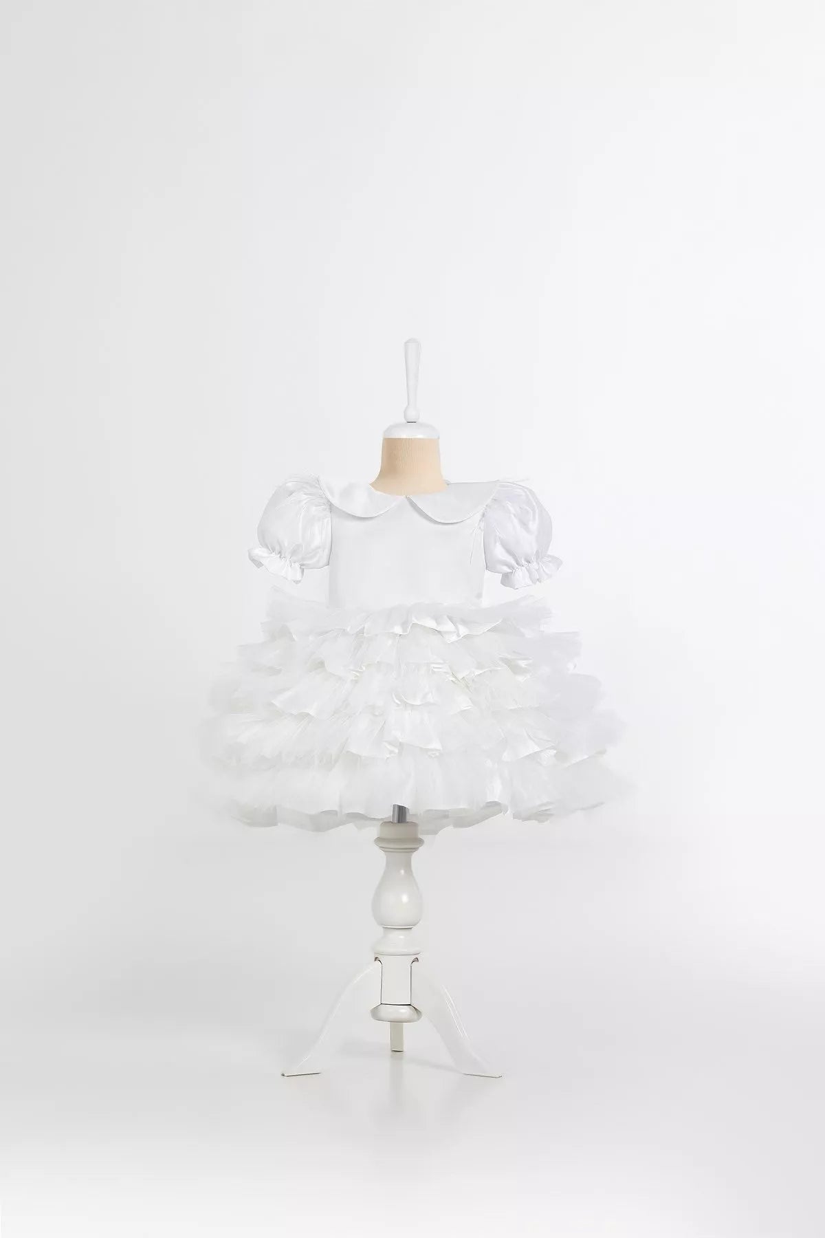 Helena White Party Dress - By Baano