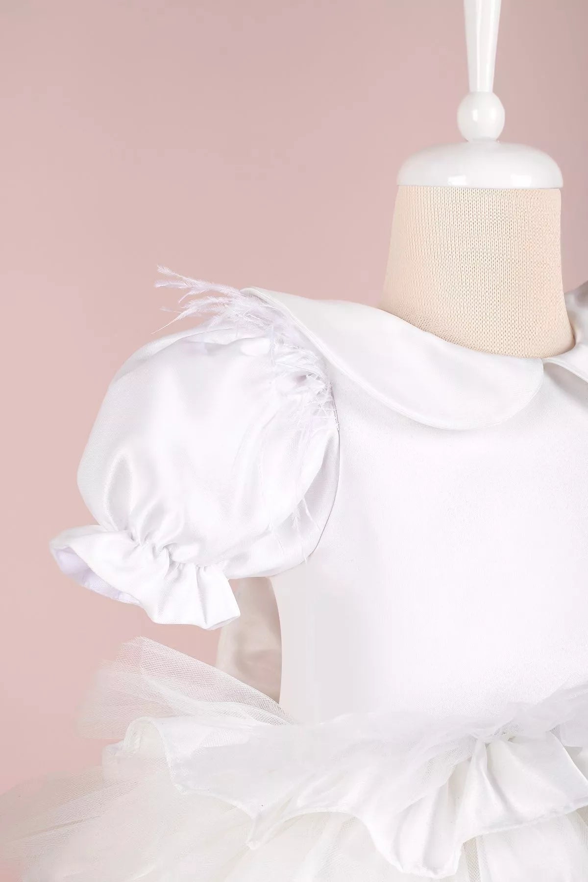 Helena White Party Dress - By Baano