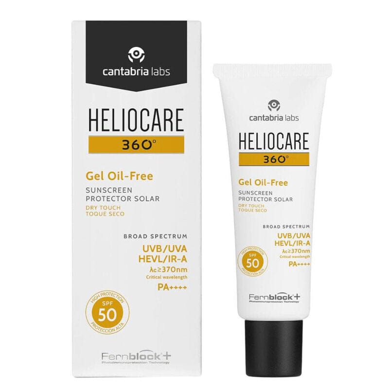 Heliocare 360 Oil Free SPF+50 Gel Sunscreen 50 ml - By Baano