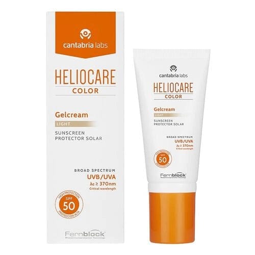 Heliocare Color Gelcream Light Wheat Color Sunscreen Spf 50 50 ml Chivela