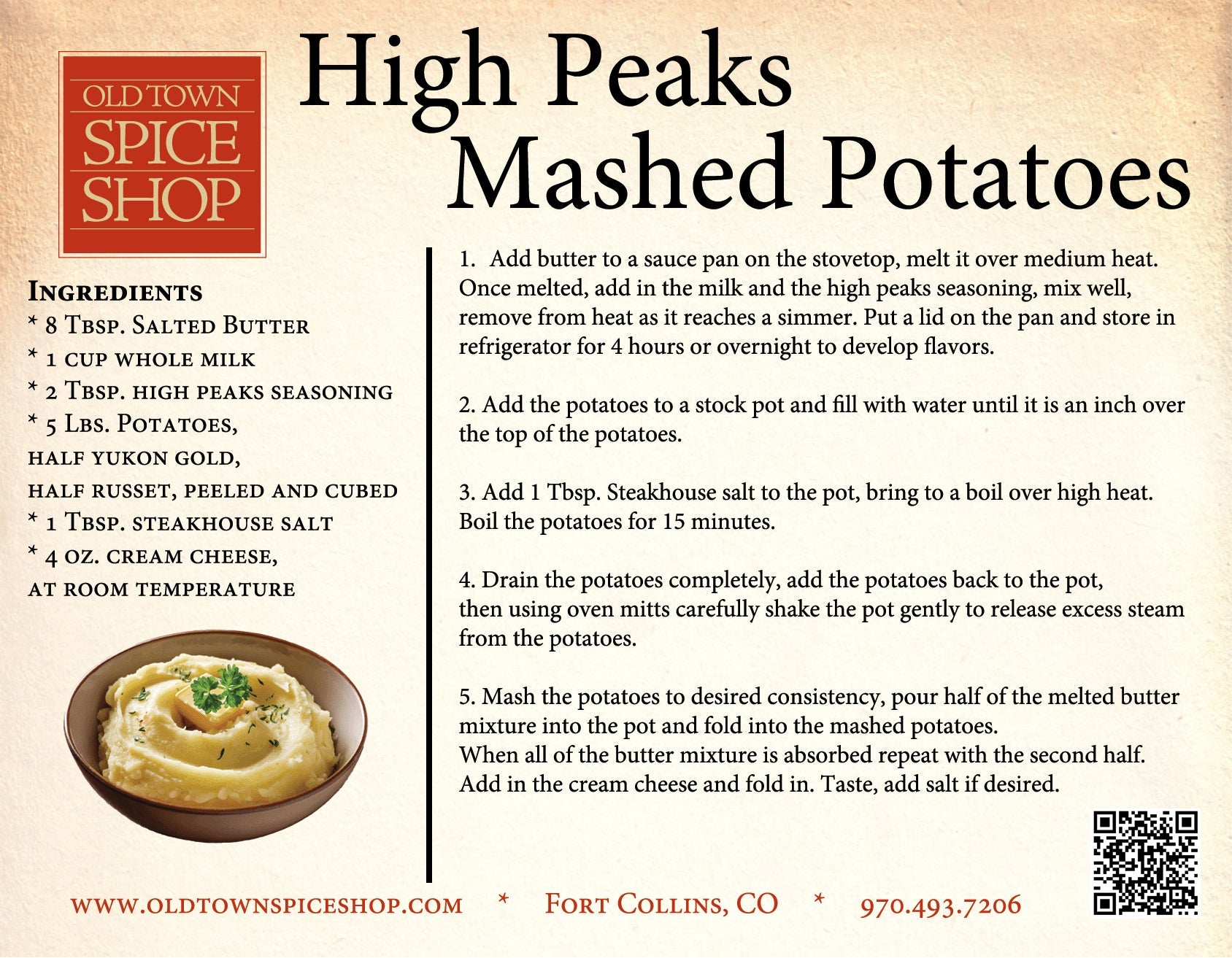 High Peaks Seasoning - By Baano