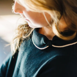 Ruffle Cuff Collar Sweater - Glamourous Grace