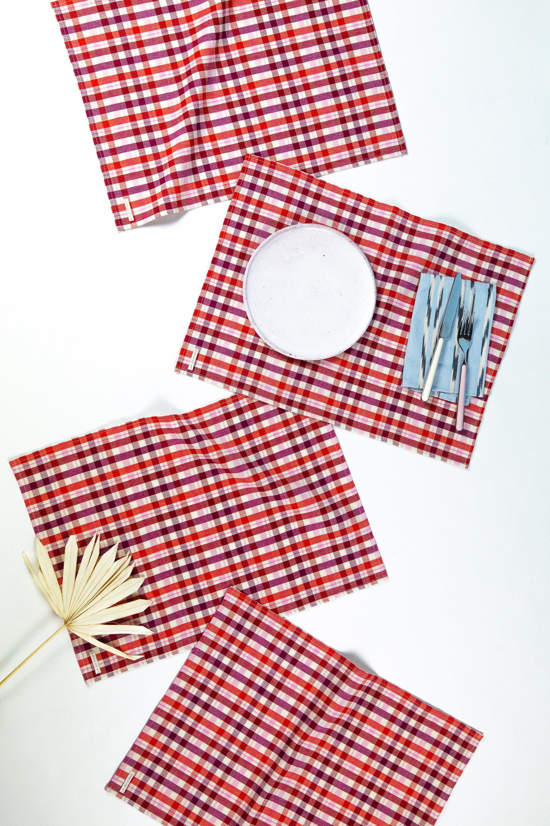 Noel Plaid Placemat Set