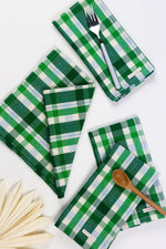 Josefina Plaid Dinner Napkins Set