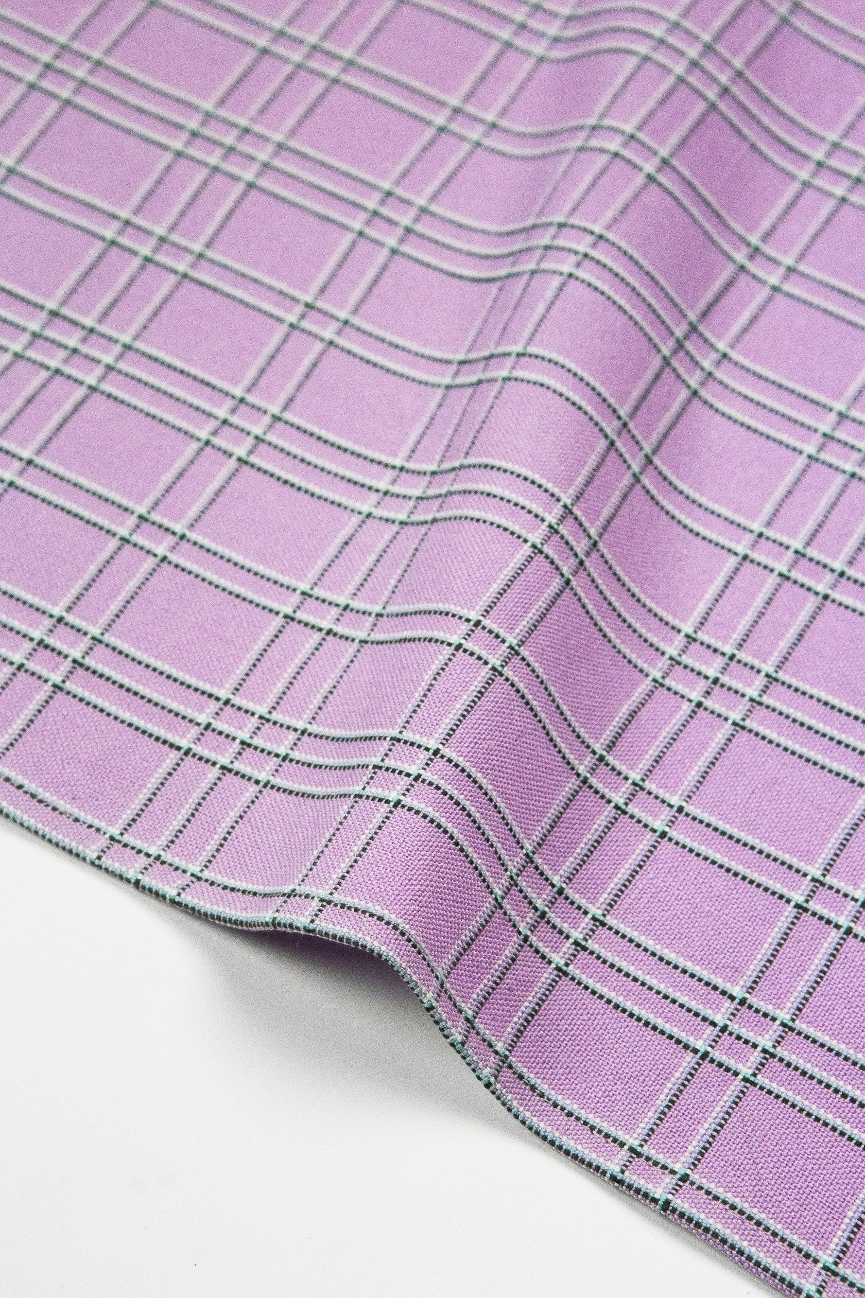 Chiapas Plaid Lilac Placemat