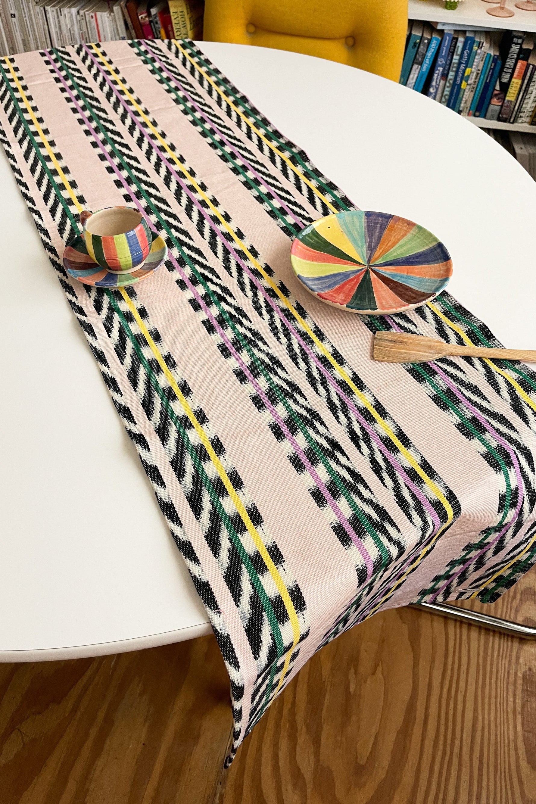 Solana Ikat Table Runner