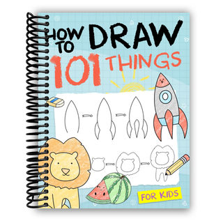 How To Draw 101 Things For Kids (Spiral Bound) - By Baano