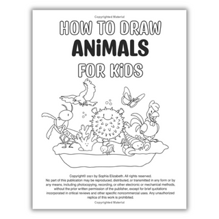 How to Draw 101 Cute Animals: For Kids (Spiral Bound) - By Baano