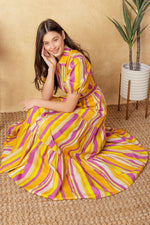 SOIREE SWEETNESS POPLIN MAXI DRESS - By Baano