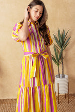 SOIREE SWEETNESS POPLIN MAXI DRESS - By Baano