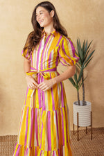 SOIREE SWEETNESS POPLIN MAXI DRESS - By Baano