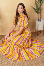 SOIREE SWEETNESS POPLIN MAXI DRESS - By Baano