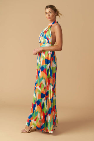 KEEP BLOOMING WOVEN MAXI DRESS - By Baano