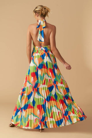 KEEP BLOOMING WOVEN MAXI DRESS - By Baano